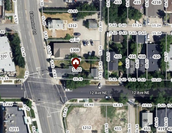 1302 Edmonton Trail NE - Renfrew Commercial Land for sale(A2169645)