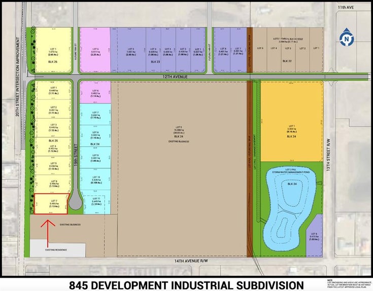 1304 19 Street  - Other Commercial Land for sale(A2171475)