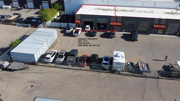 7 & 8, 7459 49 Avenue  - Northlands Industrial Park Industrial for sale(A2180139)