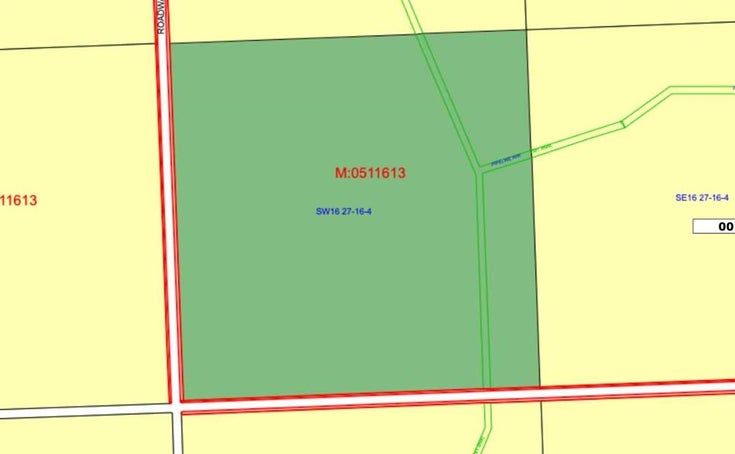 SW-16-27-16- W4   - Other Commercial Land for sale(A2181932)