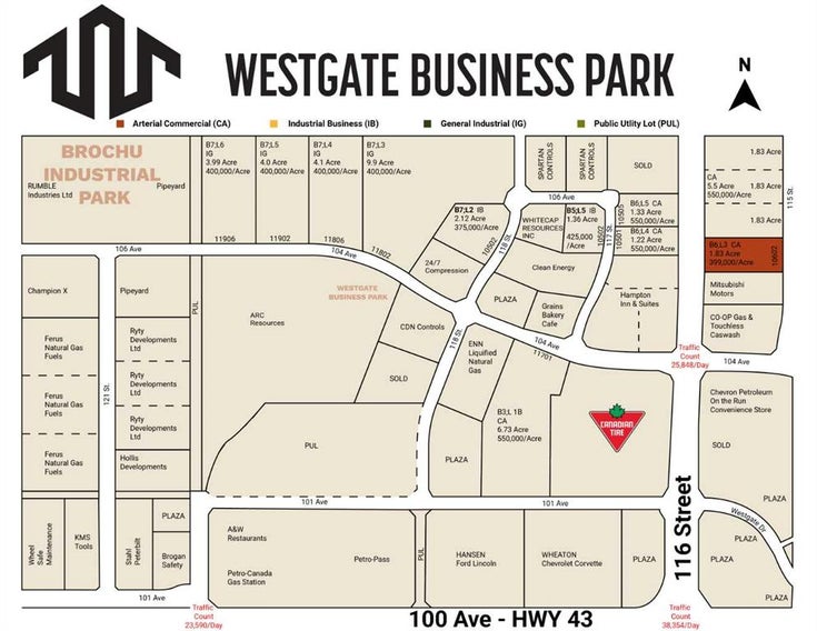 10602 115 Street  - Westgate Commercial Land for Sale(A2184780)
