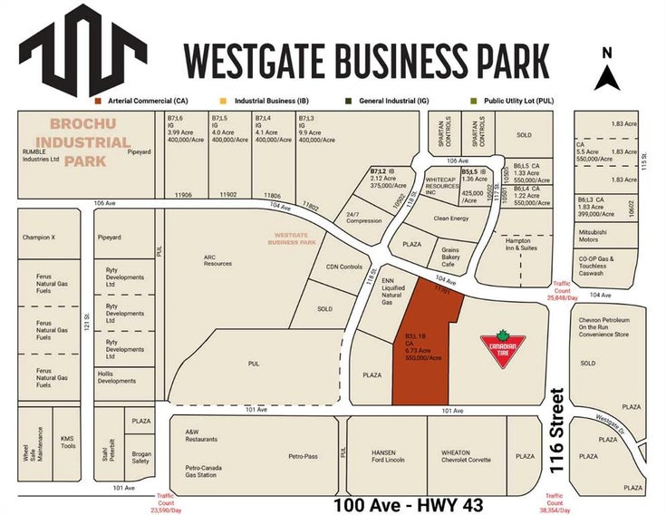 11701 104 Avenue  - Westgate Commercial Land for Sale(A2184784)