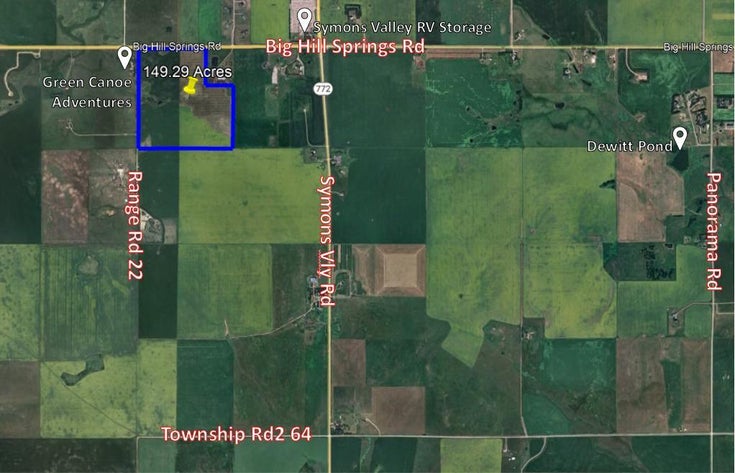 Big Hill Springs Road RGE 22   - Other Commercial Land for Sale(A2188257)