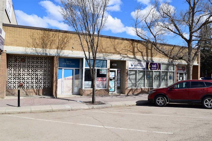 B, 4730 50 Street  - Downtown Red Deer Mixed Use for Lease(A2192700)
