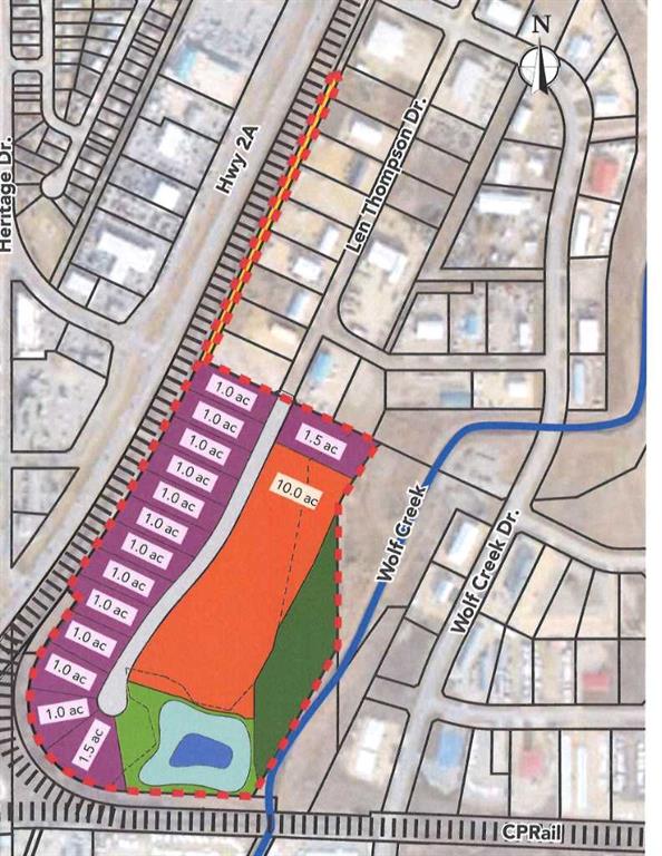 5399 Len Thompson Drive  - Wolf Creek Industrial Park Industrial Land for Sale(A2195879)