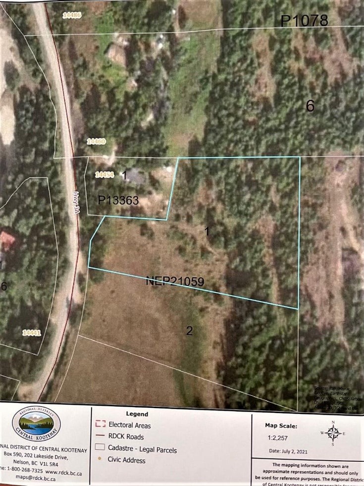 Lot 1 Hwy. 3A, Crawford Bay  - Crawford Bay Vacant Land for sale(2459875)