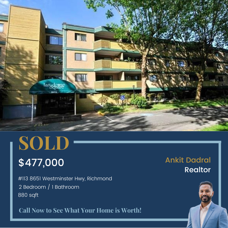 113 8651 Westminster Hwy - Brighouse Apartment/Condo for sale, 2 Bedrooms 