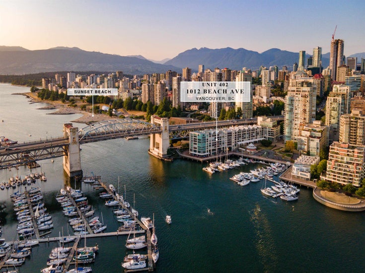 402 1012 BEACH AVENUE - Yaletown Apartment/Condo for Sale, 2 Bedrooms (R2941034)