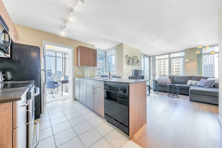 2401-610 GRANVILLE ST, VANCOUVER BC  V6C 3T3 - Downtown VW Apartment/Condo for sale, 1 Bedroom (R2842021)