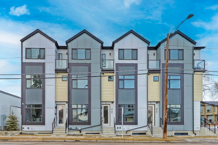 7, 828 8 Avenue NE - Renfrew Row/Townhouse for Sale, 2 Bedrooms (A2287809)