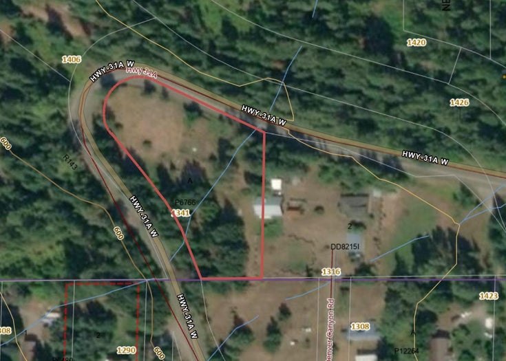 1341 Highway 31a - New Denver Area Vacant Land(2457153)