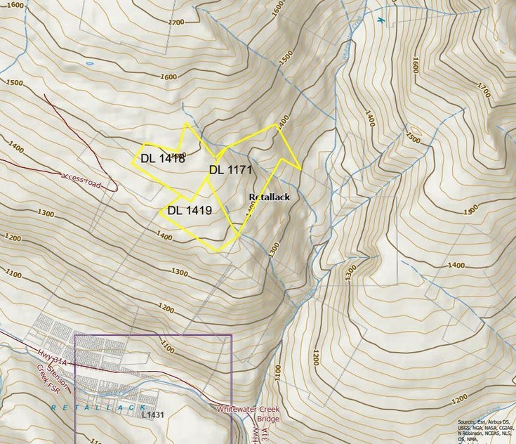 DL 1419 Highway 31A - Balfour to Kaslo West Vacant Land(2455612)