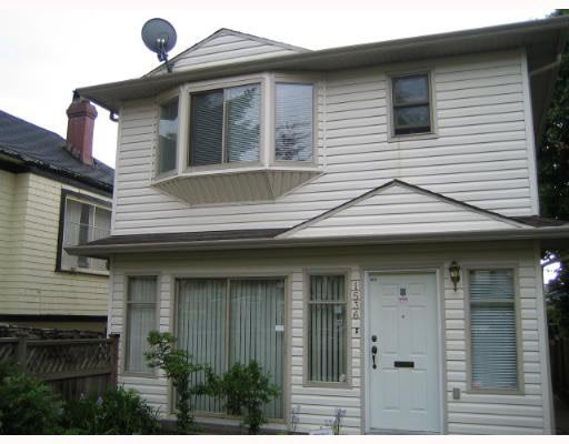 1536 E 11th Avenue - Grandview Woodland 1/2 Duplex for sale, 3 Bedrooms (V647423)