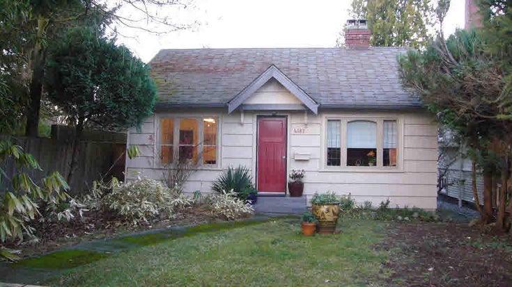 4187 W 14th Avenue - Point Grey House/Single Family, 1 Bedroom (V681001)