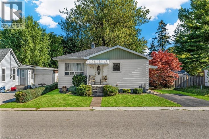 323 NORTH CAYUGA Street W - Dunnville House for Sale, 2 Bedrooms (40769590)