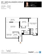 801 - 6689 Willingdon Avenue - Metrotown apartmentcondo for Sale, 2 Bedrooms (R3130552)# - 21