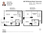807 - 590 Nicola Street - Coal Harbour Apartment/Condo for Sale, 1 Bedroom (R3165405)# - 38
