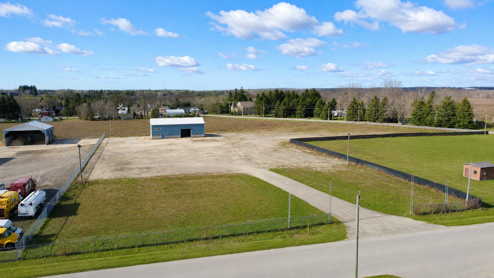 Aerial photo of 2679 Couch Road Putnam