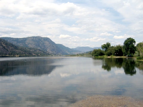 Vaseaux Lake between Oliver and Penticton, BC South Okanagan