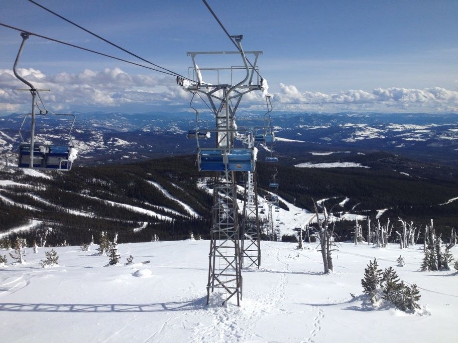 ski hill on Mt Baldy, Oliver and Osoyoos BC