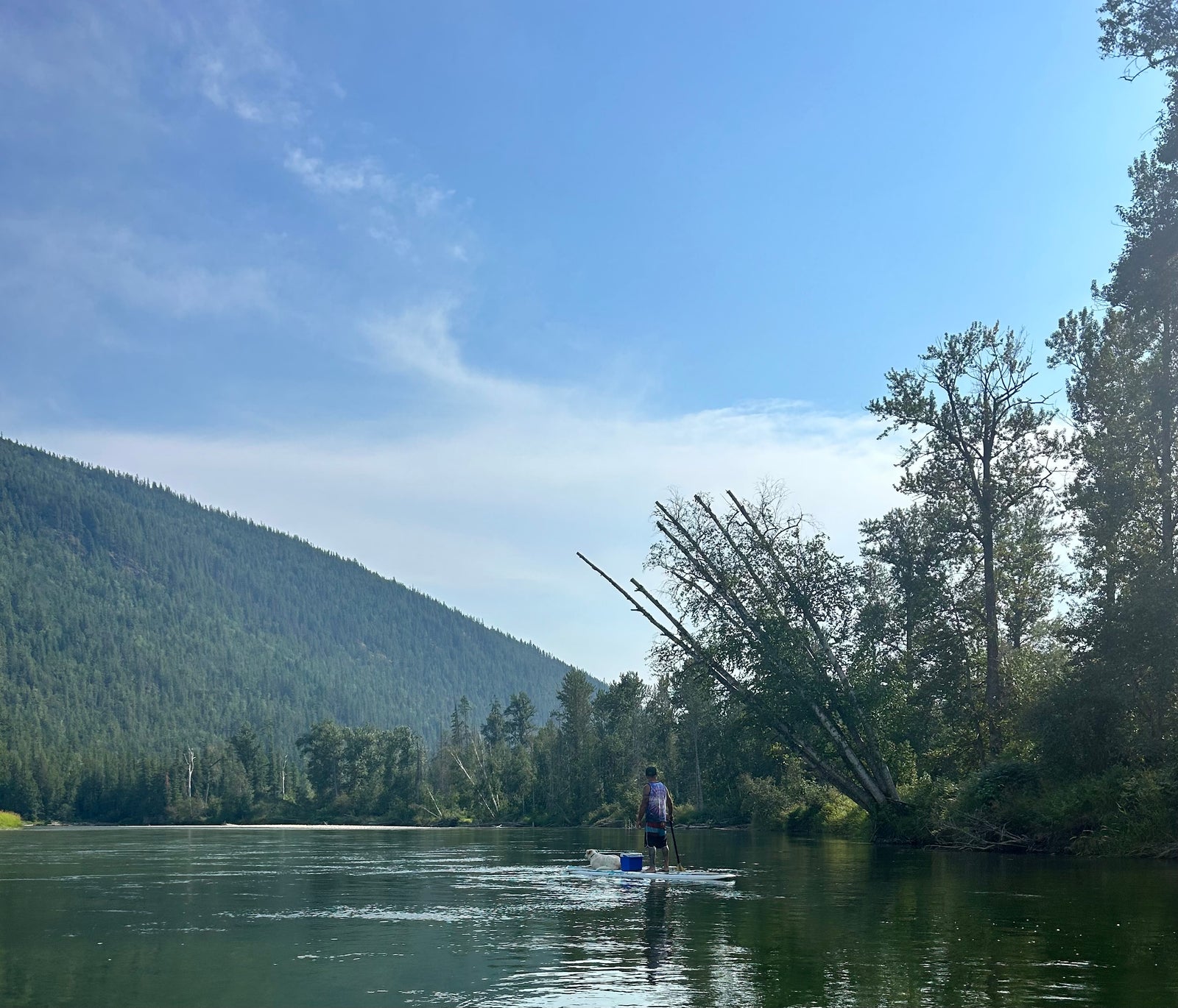 Lake view in the North Okanagan near Enderby