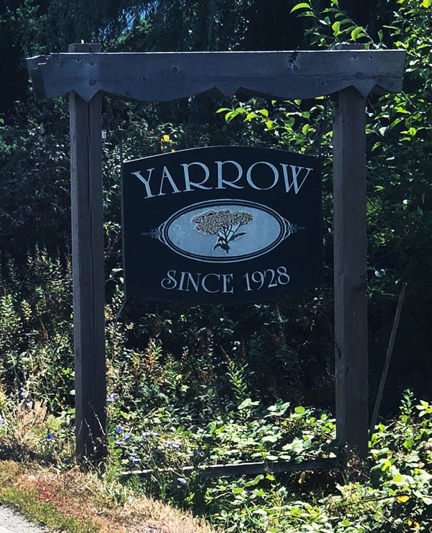 Welcome to Yarrow Sign