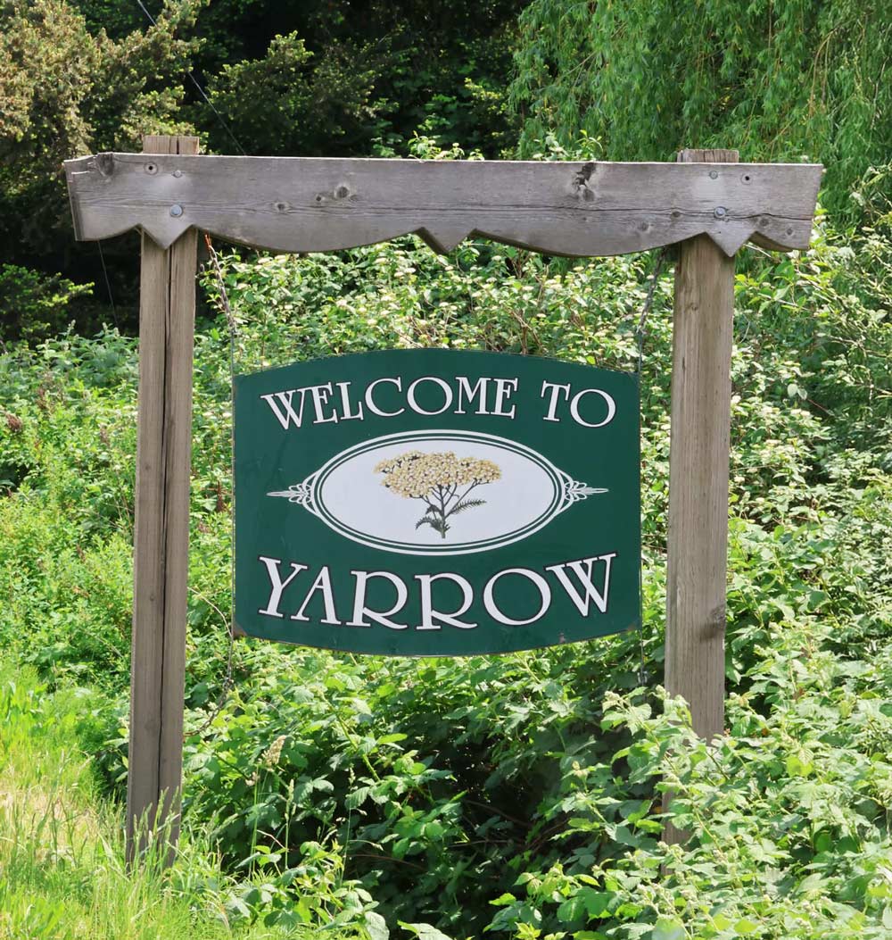 Welcome to Yarrow Sign
