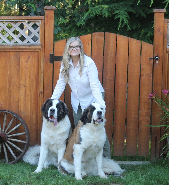 Realtor Carolyn Carson with dogs Bentley & Daisy