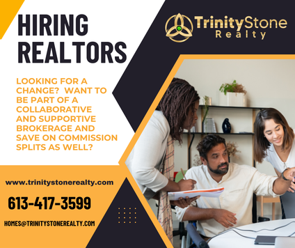 TrinityStone Realty is growing and looking for Realtors to join our brokerage