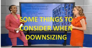 Considerations for when planning the downsizing of your home