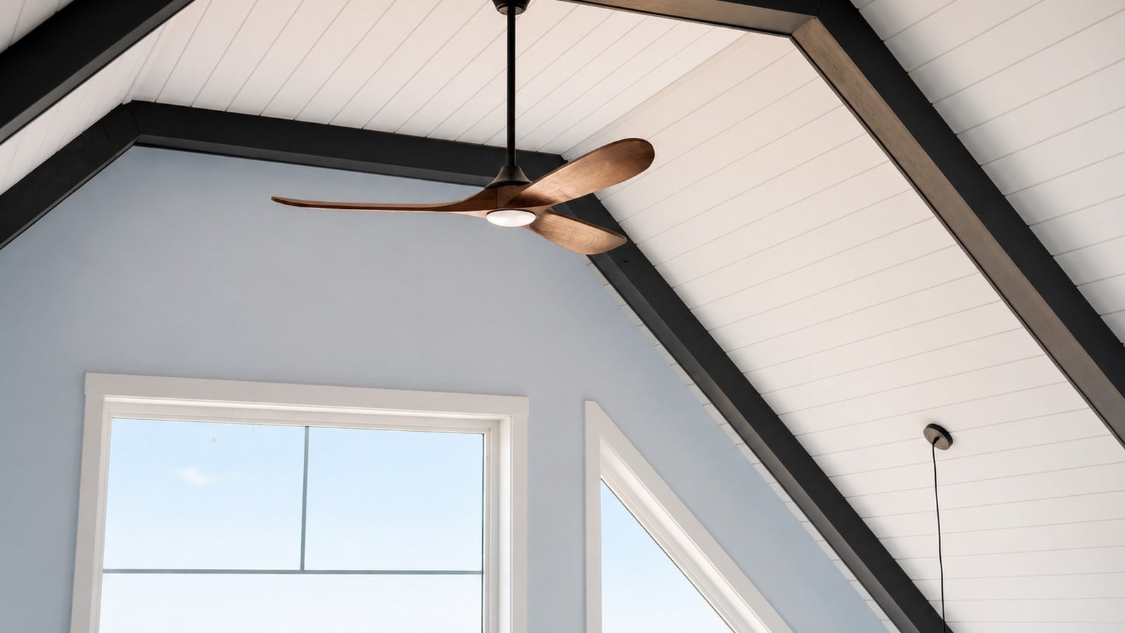 Architectural ceiling detail at Livia Shores