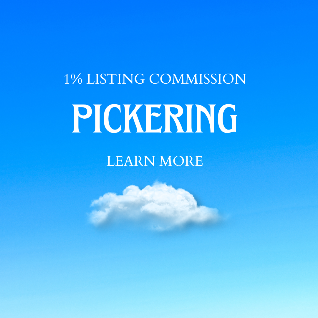 Pickering Low 1% commission Realtor