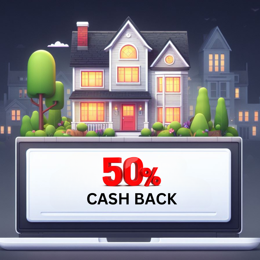 Commission5050 - 50% Cash Back to Home Buyer