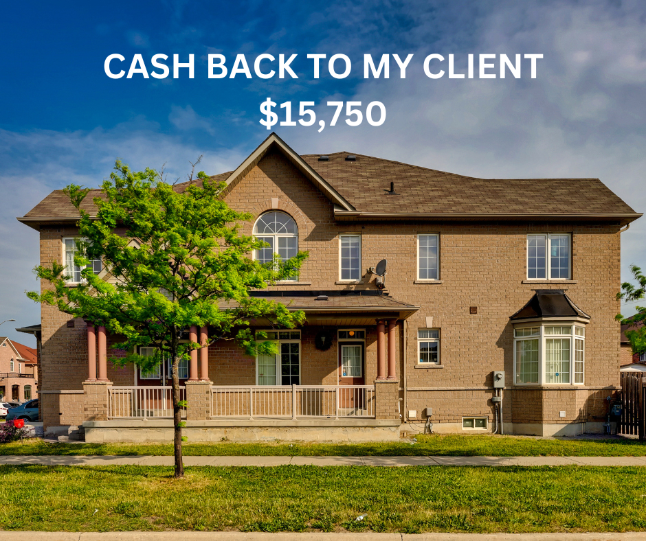 Commission5050 Client getting Home Buyer Cash Back Program