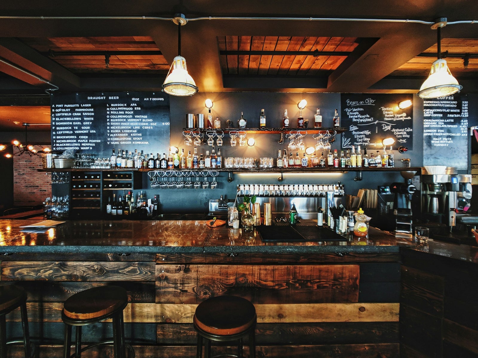 Boxcar Social, Toronto, Canada by Patrick Tomasso, via Unsplash