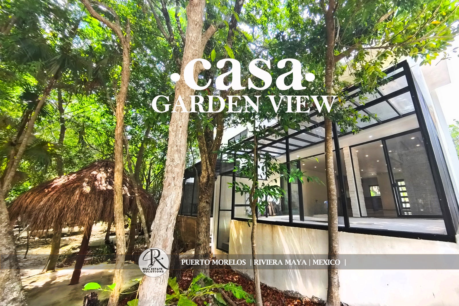 Garden Oasis House Puerto Morelos