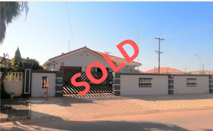 Sold home in Gaborone Block 7