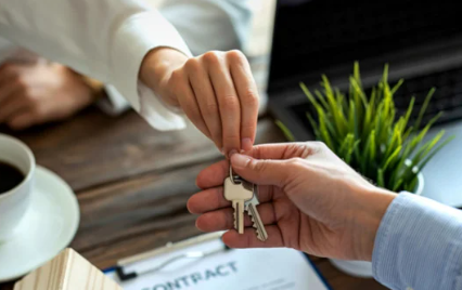 Home hand over keys in Gaborone