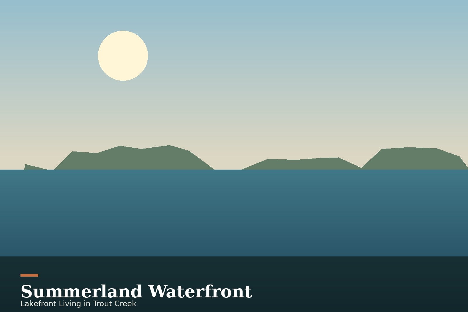Summerland Trout Creek waterfront
