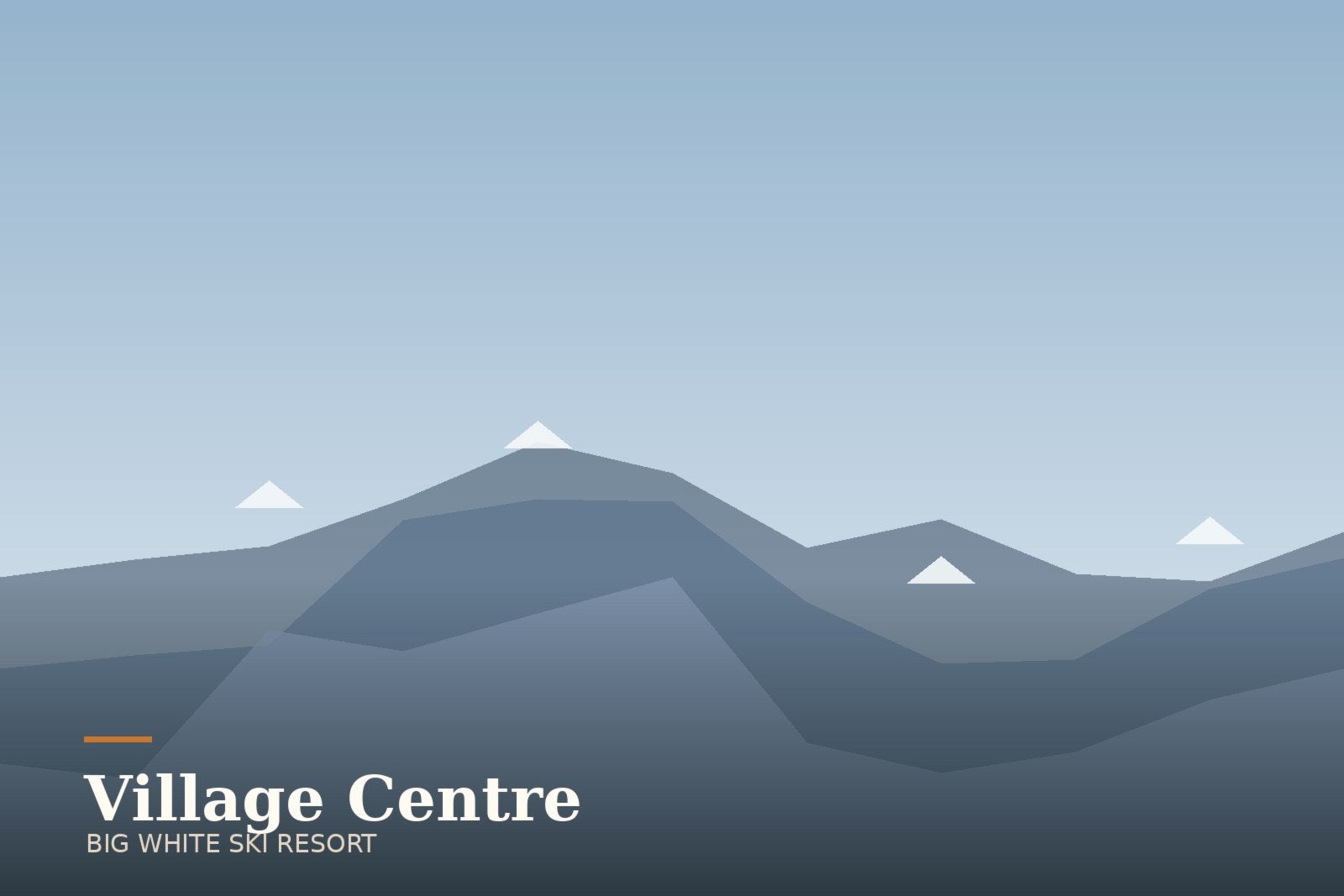 Village Centre at Big White Ski Resort