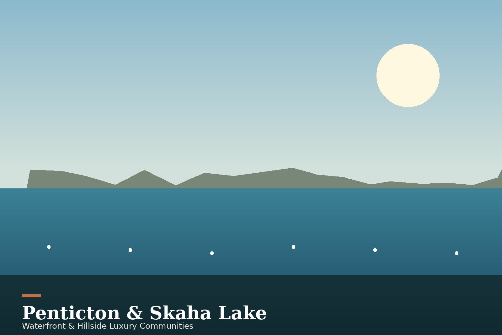 Penticton and Skaha Lake waterfront homes