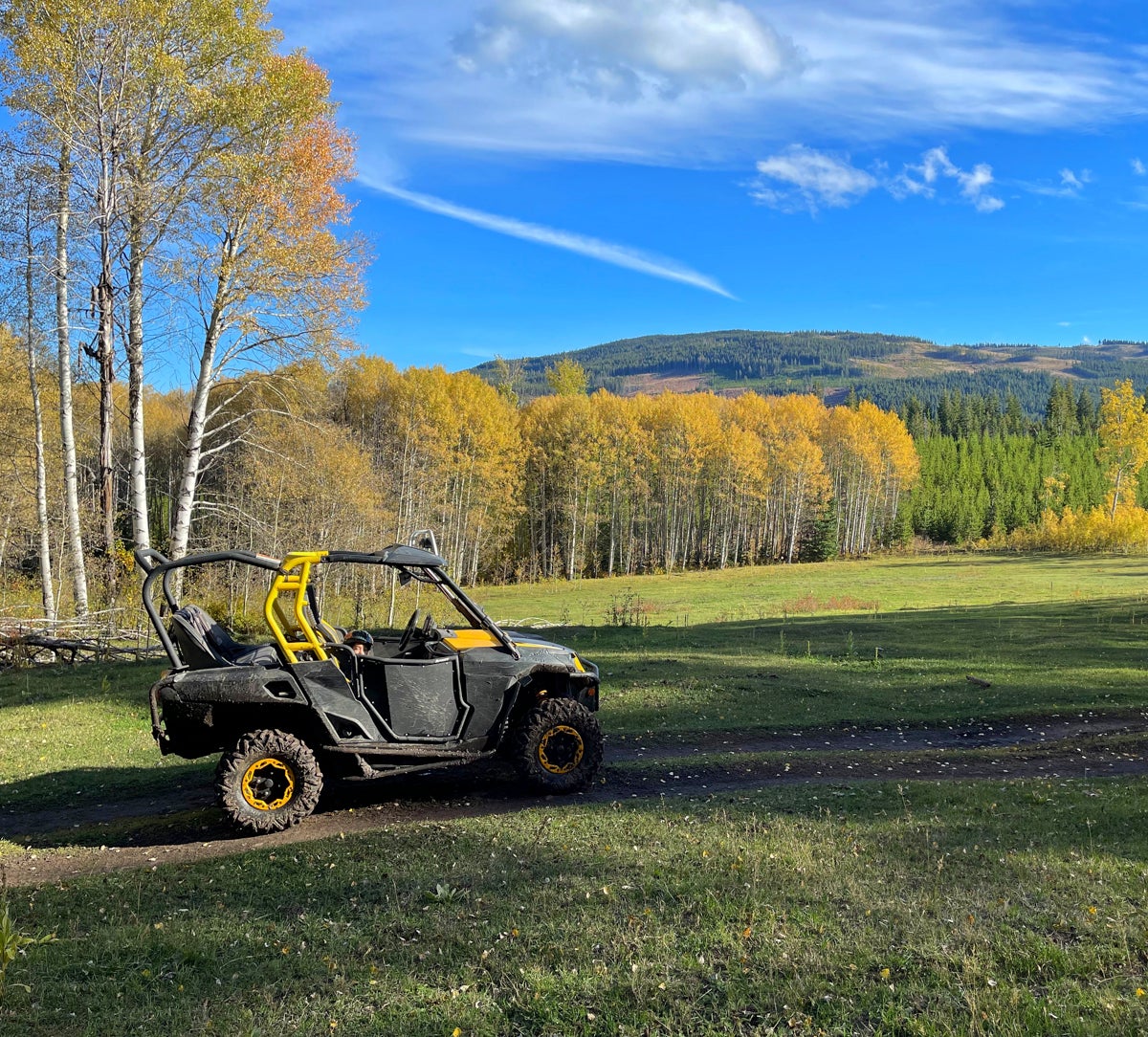 ATVing around Princeton BC