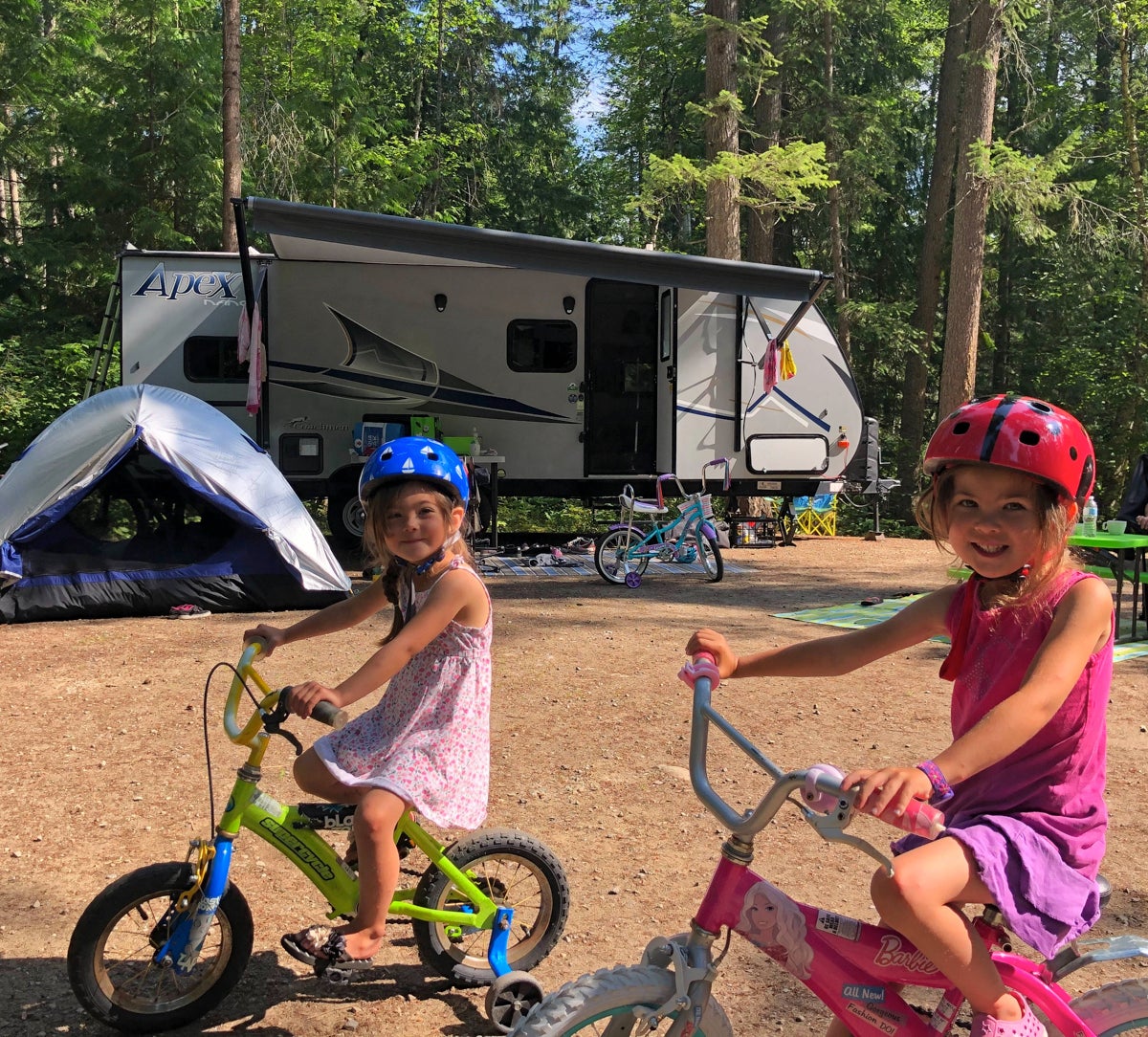 Camping along the Similkameen River