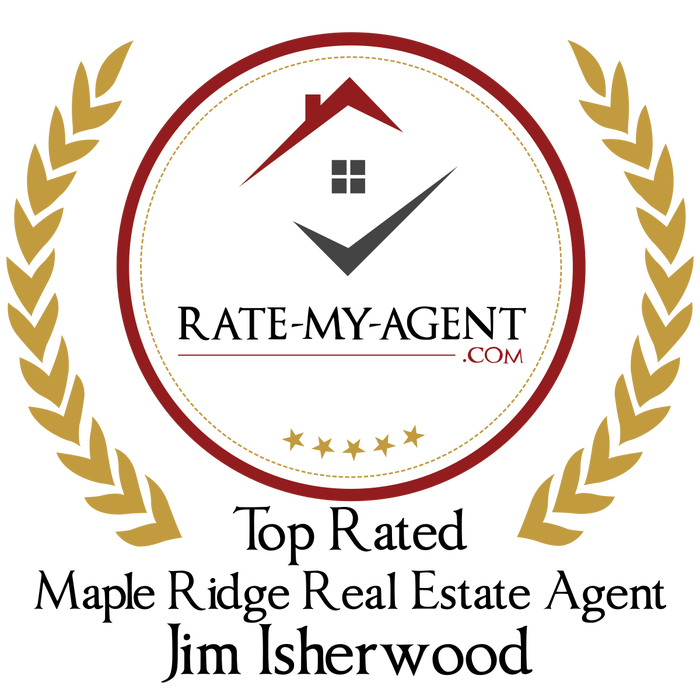 Jim Isherwood Top Rated Real Estate Agent Badge
