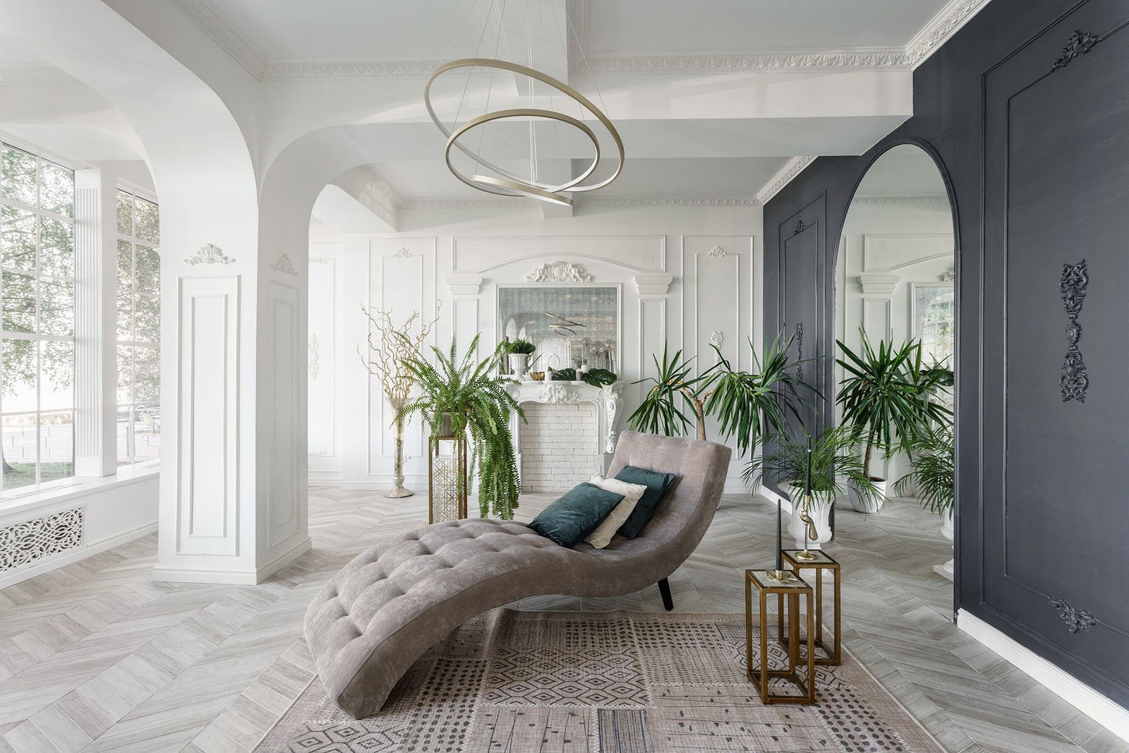Professionally presented luxury home interior with architectural details and refined finishes