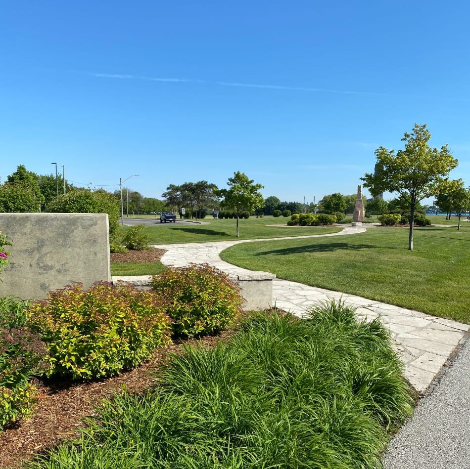 Park in Point Edward Ontario