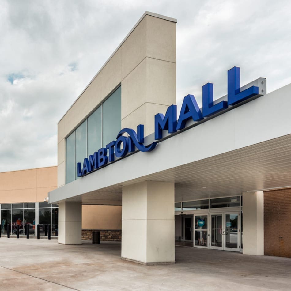 Lambton Mall in Central and South Sarnia