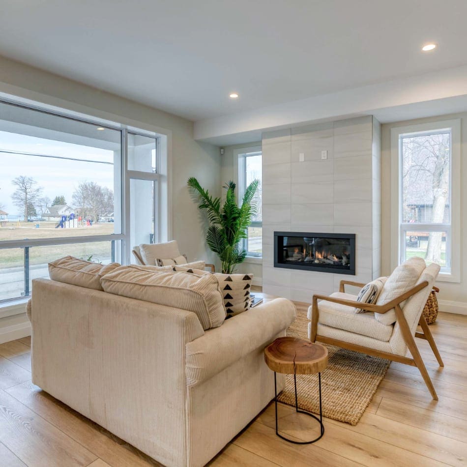 The buying process - living room
