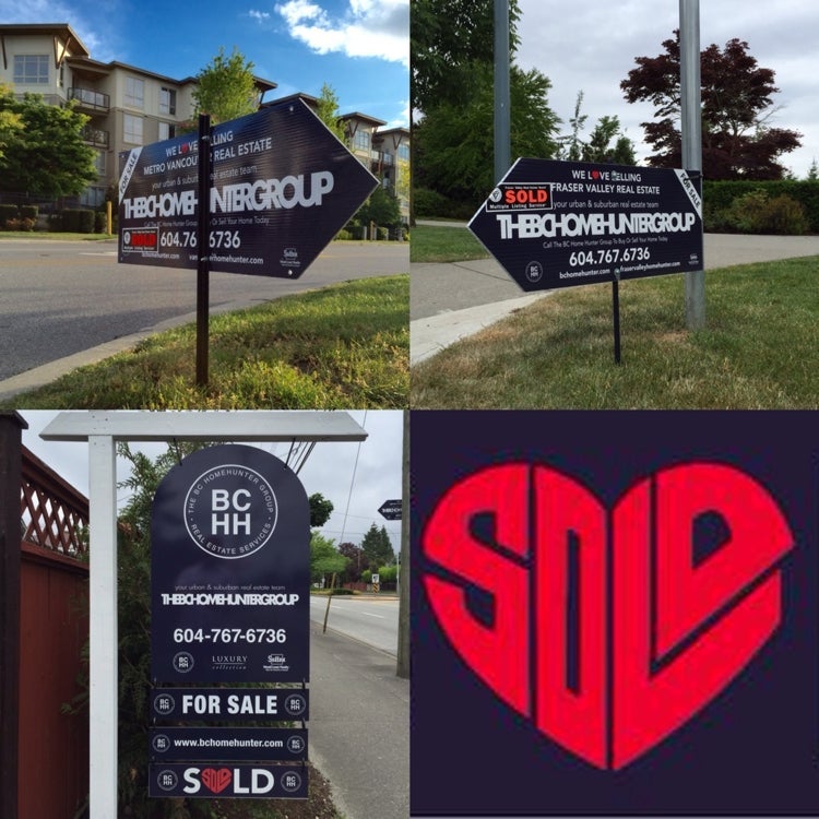 @BCHOMEHUNTER THE BC HOME HUNTER GROUP METRO VANCOUVER I FRASER VALLEY I BC URBAN & SUBURBAN REAL ESTATE SALES  Homes are like people - they come in all shapes & sizes - and are all equally beautiful & worthy of being loved. S❤️LD!  Look for our “trademarked” S❤️LD heart signs in your neighbourhood - we L❤️VE giving back to you and our communities! WE SELL REAL ESTATE - DIFFERENTLY!  We all reach that time in our lives: the moment when we’re ready to settle down, plant deep roots and plan for the future.  Like us on Facebook and follow us on Twitter, Instagram, YouTube, Pinterest, Tumblr and Google+ today.  #Calgary #Toronto  #Vancouver #WhiteRock #SouthSurrey #WestVancouver #Langley #MapleRidge #NorthVancouver #Langley #FraserValley #Burnaby #FortLangley #PittMeadows #Delta #Richmond #CoalHarbour #Surrey #Abbotsford #FraserValley #Kerrisdale #Cloverdale #Coquitlam #EastVan #Richmond #PortMoody #Yaletown #CrescentBeach #Clayton #MorganCreek #PortMoody #Burnaby #FraserValleyHomeHunter #VancouverHomeHunter  Considering buying or selling any Metro Vancouver, Fraser Valley or BC real estate? Call our passionate real estate experts at THE BC HOME HUNTER GROUP today, 604-767-6736.