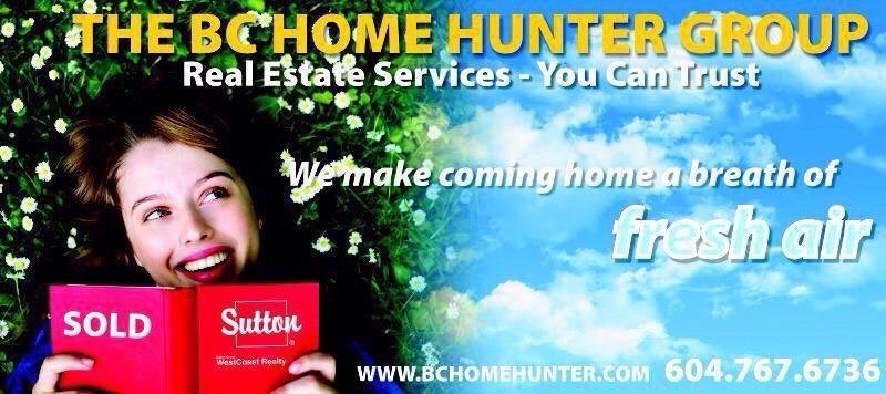 @BCHOMEHUNTER THE BC HOME HUNTER GROUP METRO VANCOUVER I FRASER VALLEY I BC URBAN & SUBURBAN REAL ESTATE SALES  What's in your backyard?  Homes are like people - they come in all shapes & sizes - and are all equally beautiful & worthy of being loved. S❤️LD!  Look for our “trademarked” S❤️LD heart signs in your neighbourhood - we L❤️VE giving back to you and our communities! WE SELL REAL ESTATE - DIFFERENTLY!  We all reach that time in our lives: the moment when we’re ready to settle down, plant deep roots and plan for the future.  #Calgary #Toronto  #Vancouver #WhiteRock #SouthSurrey #WestVancouver #Langley #MapleRidge #NorthVancouver #Langley #FraserValley #Burnaby #FortLangley #PittMeadows #Delta #Richmond #CoalHarbour #Surrey #Abbotsford #FraserValley #Kerrisdale #Cloverdale #Coquitlam #EastVan #Richmond #PortMoody #Yaletown #CrescentBeach #Clayton #MorganCreek #PortMoody #Burnaby #FraserValleyHomeHunter #VancouverHomeHunter  Considering buying or selling any Metro Vancouver, Fraser Valley or BC real estate?  Call our passionate real estate experts at THE BC HOME HUNTER GROUP anytime, 604-767-6736.